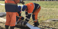 Ремонт коллектора продолжили на втором участке на Московском проспекте Воронежа - Обозреватель.Врн