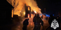 В Астрахани произошел крупный пожар: сгорели два жилых дома - Bloknot-Astrakhan.Ru