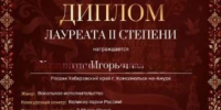 Воспитанник Комплексного центра «Притяжение» стал лауреатом II степени всероссийского конкурса фестиваля «Водевиль талантов» - Министерство соцзащиты