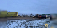 Восемь человек пострадали в ДТП с автобусом в Новосибирской области - M24.Ru