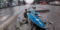 «Островок безопасности» в Амуре снесла Волга - ГТРК Иртыш