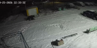 Медведя, замеченного ночью на улице в Мысках, отогнали от города далеко в лес - ГТРК Кузбасс