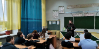 Школьникам школы № 80 рассказали о героях-земляках (12+) - Информационно-библиотечная система