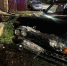 В Вологде водитель «БМВ» без прав врезался в столб и забор - Вологда.РФ