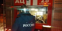 25 октября произошло возгорание автомобиля на трассе «Алексин-Железня» - Aleksin-City.Info
