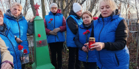 Серебряные волонтёры почтили защитников Заполярья - Кольский район