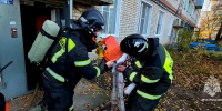 В Ефремове пожарные спасли три человека из огня - ТК Первый Тульский