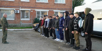 Из Тимашевска в войска отправилась пятая воинская команда осенних призывников - Знамя Труда