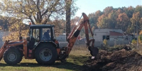 В белгородском поселке Красный Остров заменили участок водовода - Комсомольская Правда