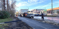 В Ульяновске завершили асфальтирование тротуаров на Самарской и Азовской - Комсомольская правда