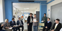 Профориентационный десант ИММТ провел фестиваль науки и студенческого творчества в районной школе - СГТУ