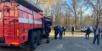 На базе профессионального образовательного учреждения Ярославской области прошло пожарно-тактическое занятие - МЧС