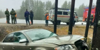 В Кандалакшском округе иномарка оказалась в кювете - Мурманский вестник