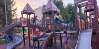 В Петровске построили «замок» для детей по нацпроекту - Правительство Саратовской области