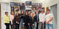 Музей одной картины посетили учащиеся во время школьных каникул - Картинная галерея им. К.А. Савицкого