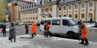 Дорожники Новосибирска перешли на зимний режим и потратили 310 тонн реагентов - КП-Новосибирск