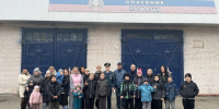 В гостях у пожарных: сотрудники ОБ-11 и их дети посетили пожарно-спасательную часть № 6 города Омска - УФСИН России