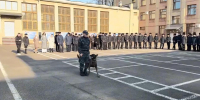 В Петербурге суворовцам показали работу кинологов транспортной полиции - Петербургский дневник