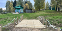 В природоохранной зоне Пинежского заповедника завершили создание экотропы и причальной зоны - Туристско-информационный центр