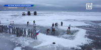 Уникальный хоккейный матч состоялся в Арктике - Телекомпания ТВ-21
