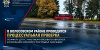 В Волосовском районе проводится процессуальная проверка по факту ДТП с участием рейсового автобуса - Следственный комитет