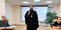 Благочинный Ташинского округа Лысковской епархии принял участие в духовно-патриотической встрече - Нижегородская епархия
