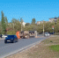 КамАЗ перевернулся на кольце Карбышева в Волжском - Блокнот Волжского