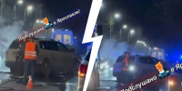 ДТП в Заволжском районе в Ярославле | Источник: ПОДСЛУШАНО в ЯРОСЛАВЛЕ! / Vk.ru - 76.Ru
