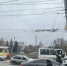 В Омске «Мерседес» врезался в столб и загорелся - Пульс Live