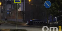 В Омске восстановили островок безопасности у школы - Om1.Ru