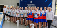 Сборная Ленобласти стала бронзовым призером чемпионата и первенства СЗФО по синхронному плаванию - ЛенТВ24