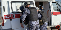 Росгвардейцы и медицинские работники провели совместную тренировку в Астраханской области - Росгвардия