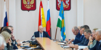 Зал заседаний администрации. - Россошанский район