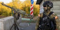 Росгвардейцы предотвратили атаку беспилотника на контрольно-пропускном пункте в ЛНР - Росгвардия