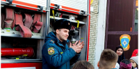 Раменские школьники увидели будни огнеборцев изнутри: экскурсия в 42-ю пожарно-спасательную часть - ГУ МЧС МО