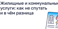 Жилищные и коммунальные услуги: как не спутать и в чём разница. - Любытинский район