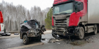 Под Красноярском водитель «Жигулей» врезался на встречке в фуру и погиб - Комсомольская Правда