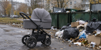 Коляску с двухмесячной девочкой нашли школьники на свалке в Самаре - Самарская Газета