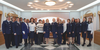 Торжественное мероприятие, посвящённое 103-летию контрольно-ревизионных органов Министерства финансов Российской Федерации и 10-летию передачи контрольных функций Федеральному казначейству - УФК по Республике Марий Эл