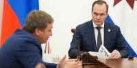 Артём Здунов провел встречу с руководством предприятия «Стекло в архитектуре» - Вестник Мордовии