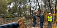 Без вскрытия дорог: в Калуге реконструируют коллектор с помощью современных технологий - Правительство Калужской области