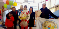 В Сыктывкаре встретили серебряного призера первенства Европы по боксу Дарью Никитину - ИА Комиинформ