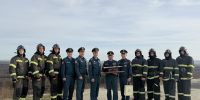 Пожарный ствол-реликвия начал путешествие по Ульяновской области - Ulyanovsk.Express