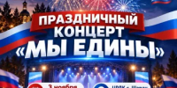 "МЫ ЕДИНЫ!" Праздник единства, музыки и хорошего настроения! - Шаранский район