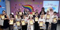 25 юных новомосковцев выступили на фестивале «Шаги к успеху» - ИА Новомосковск Сегодня