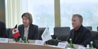 Ольга Абрамова встретилась с Президентом, Председателем Правления Сбербанка Германом Грефом - Глава и Правительство Удмуртской Республики