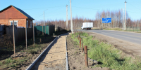 На улице Наволокской строят тротуар - Kineshemec.Ru