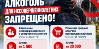 Напоминаем об ответственности, которая предусмотрена за приобретение алкогольной продукции для несовершеннолетних - Кольский район
