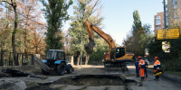 Крупные порывы устраняют в Ростове, в т.ч. на Октябрьском водоводе - Big-Rostov.Ru
