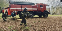 В комплексе «Золотой город» Веневского района прошли тренировочные пожарно-тактические учения - МЧС